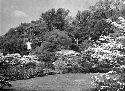 View of Museum from Oak Hill