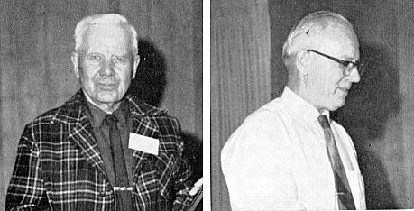 Bronze Medal recipients Charles McNew and Edgar Olsen