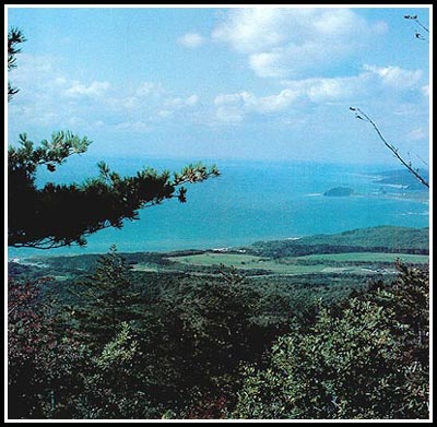 'View from the Azalea Zone on Mt. Apoi