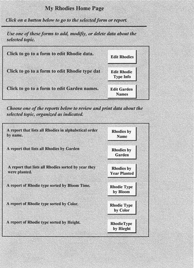 My Rhodies Home Page